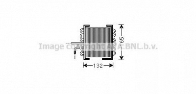 AVA QUALITY COOLING ms2481 -  Топливный радиатор